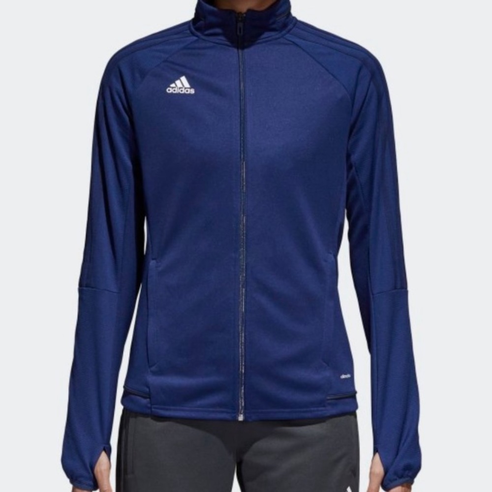 ✨NEW ✨ BLUE ADIDAS ZIP UP SWEATER /TRAINING